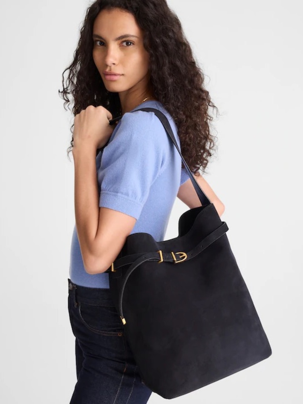 Brand new Madewell The Essential Belted Bucket Tote - Picture 3 of 4